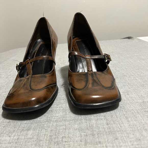 Ferra Giacomo Brown Pumps Size 8M - Picture 9 of 13
